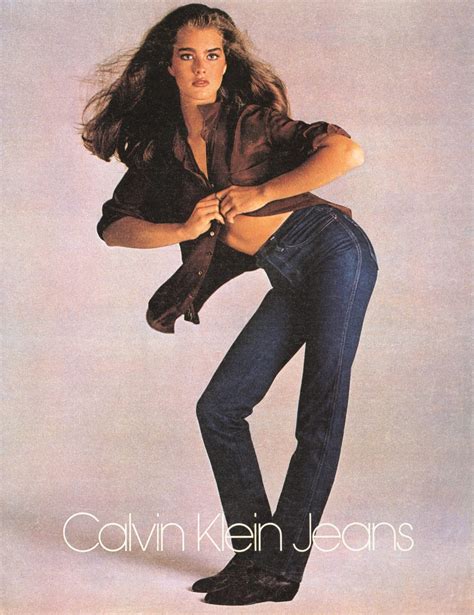 brooke shields calvin klein commercial|calvin klein advertising controversy.